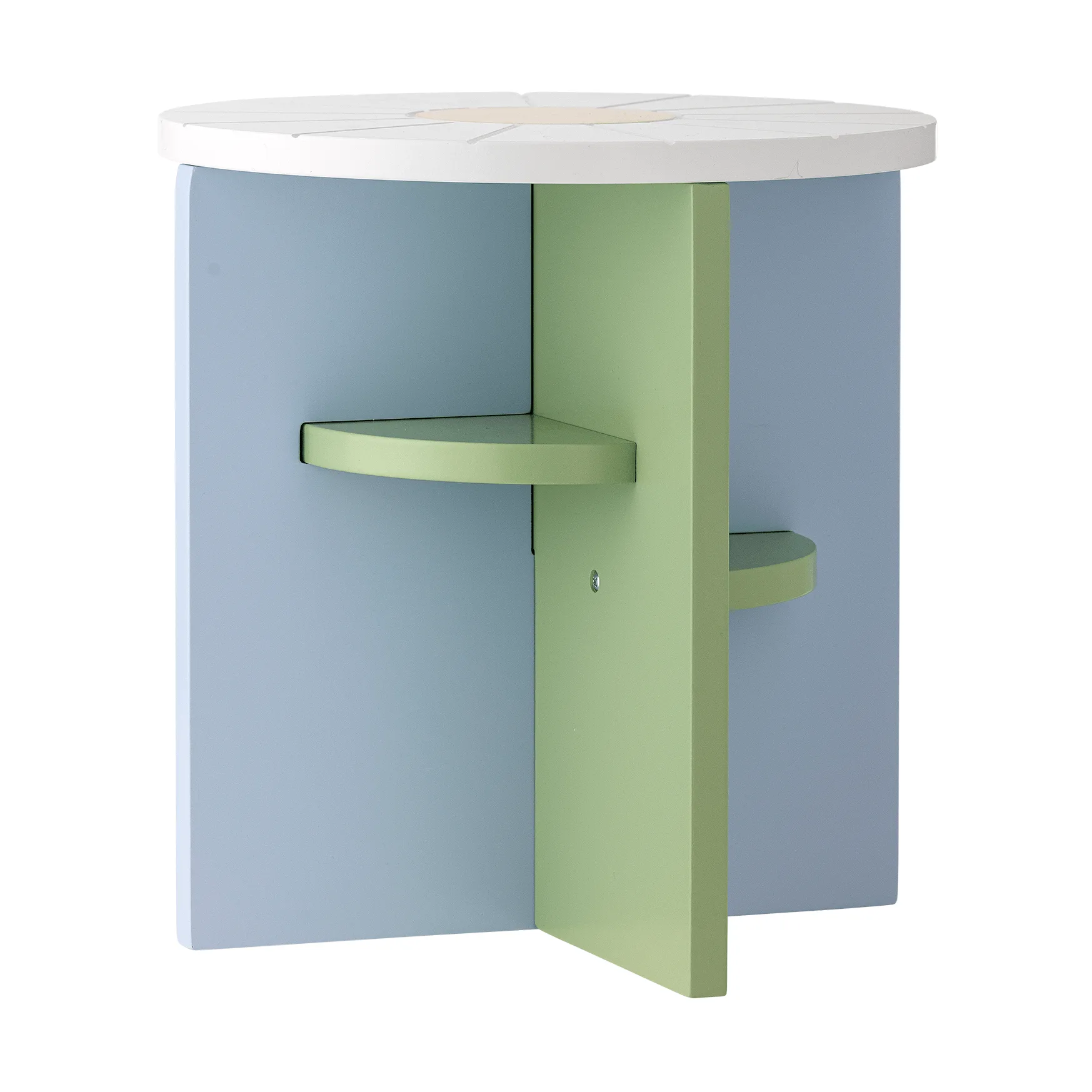 Latti sgabello, Multicolore, Ø30 cm Bloomingville