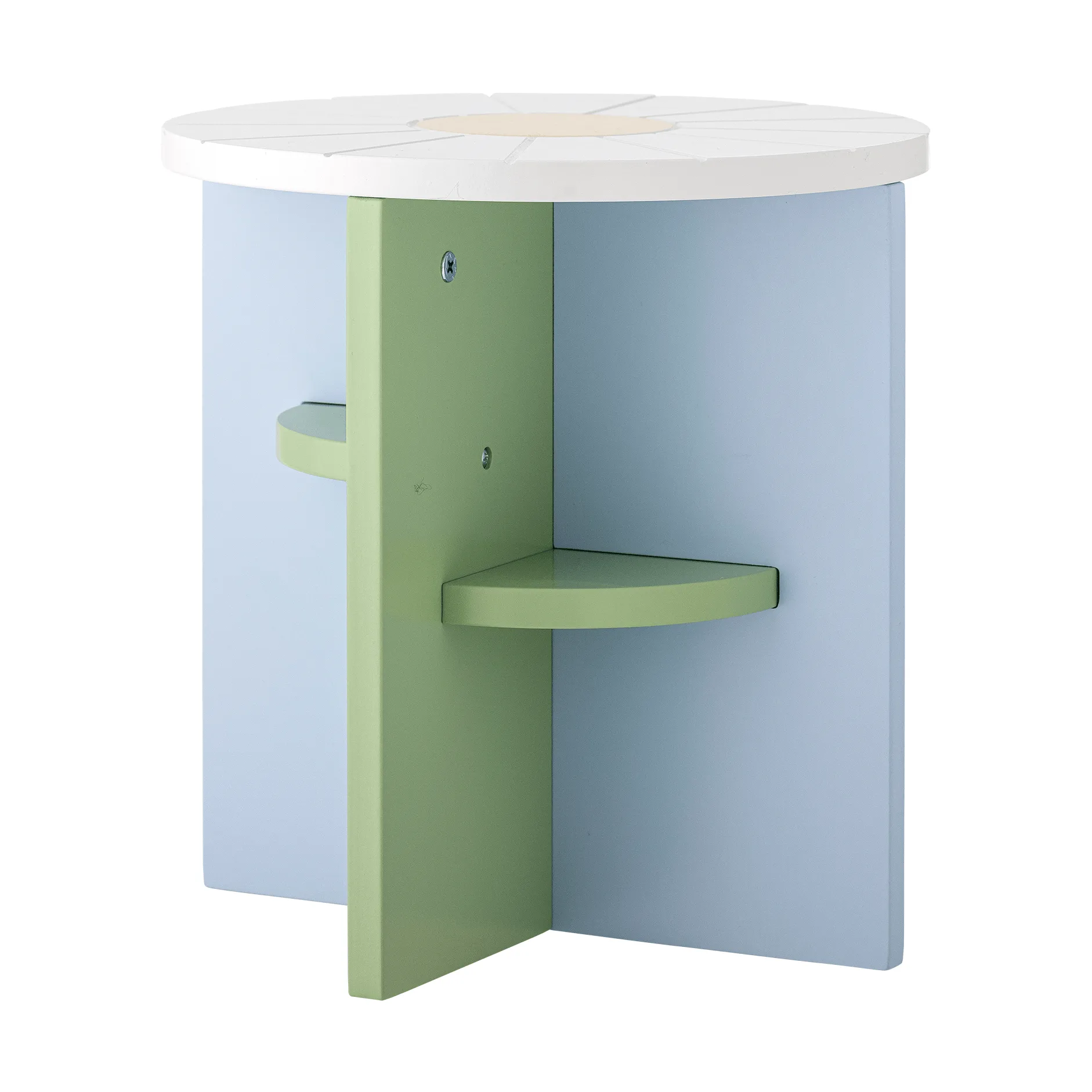 Latti sgabello, Multicolore, Ø30 cm Bloomingville