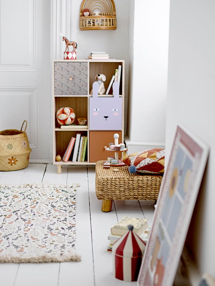 Libreria con cassetti Calle, Colore naturale Bloomingville