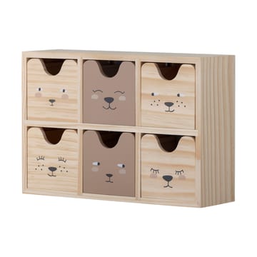 Libreria piccola Calle 6 cassetti 27x18 cm - Naturale - Bloomingville