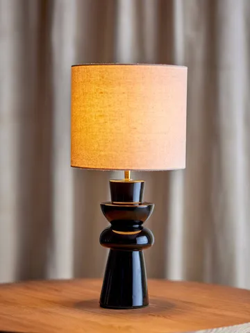 Lio lampada da tavolo - Black, Ø25 cm - Bloomingville