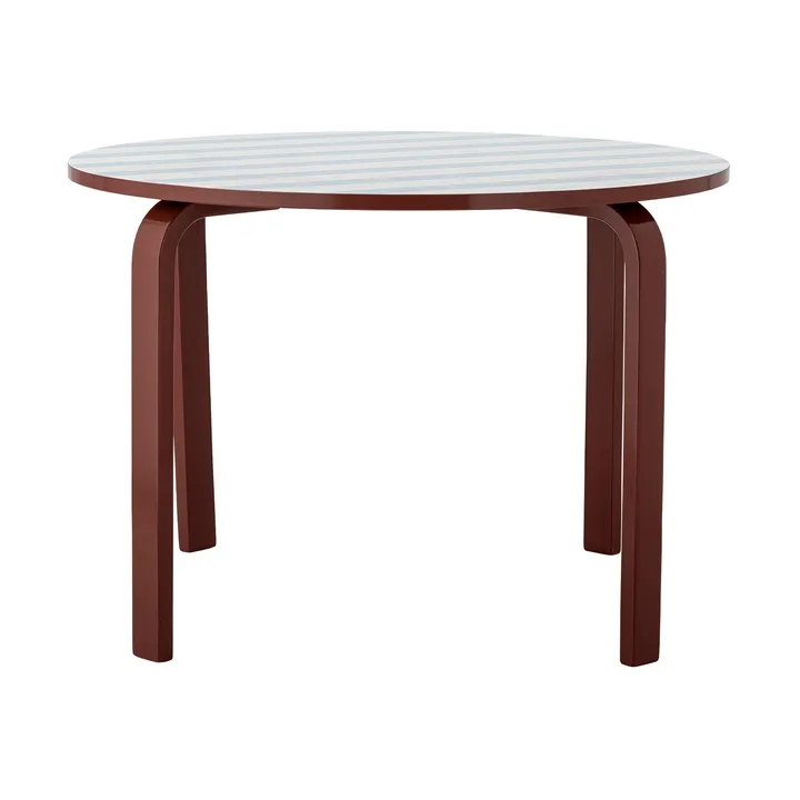 Liova tavolo - Blu-bianco, Ø65 cm - Bloomingville