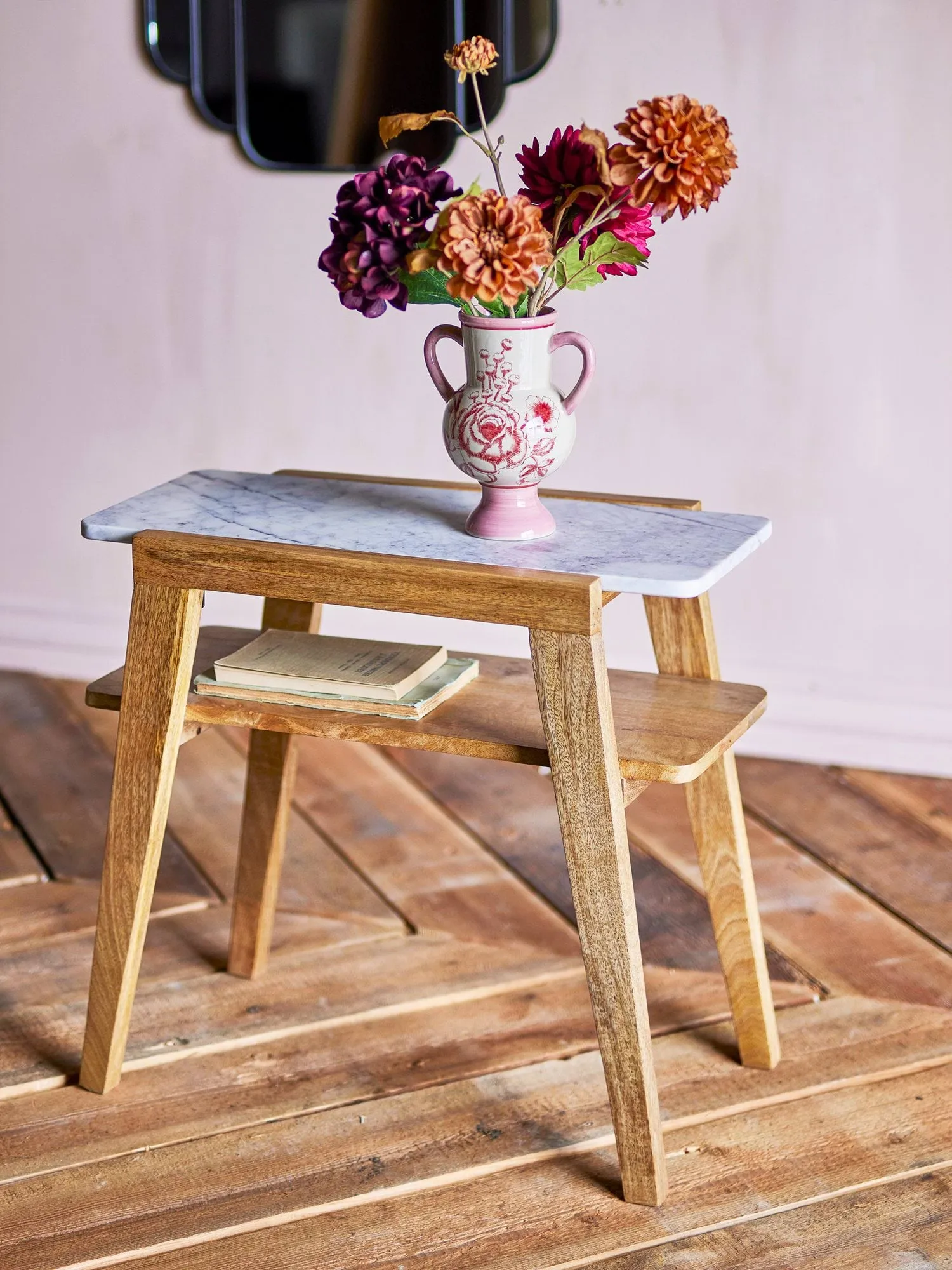 Livi tavolino end table, Nature, 61x57 cm Bloomingville
