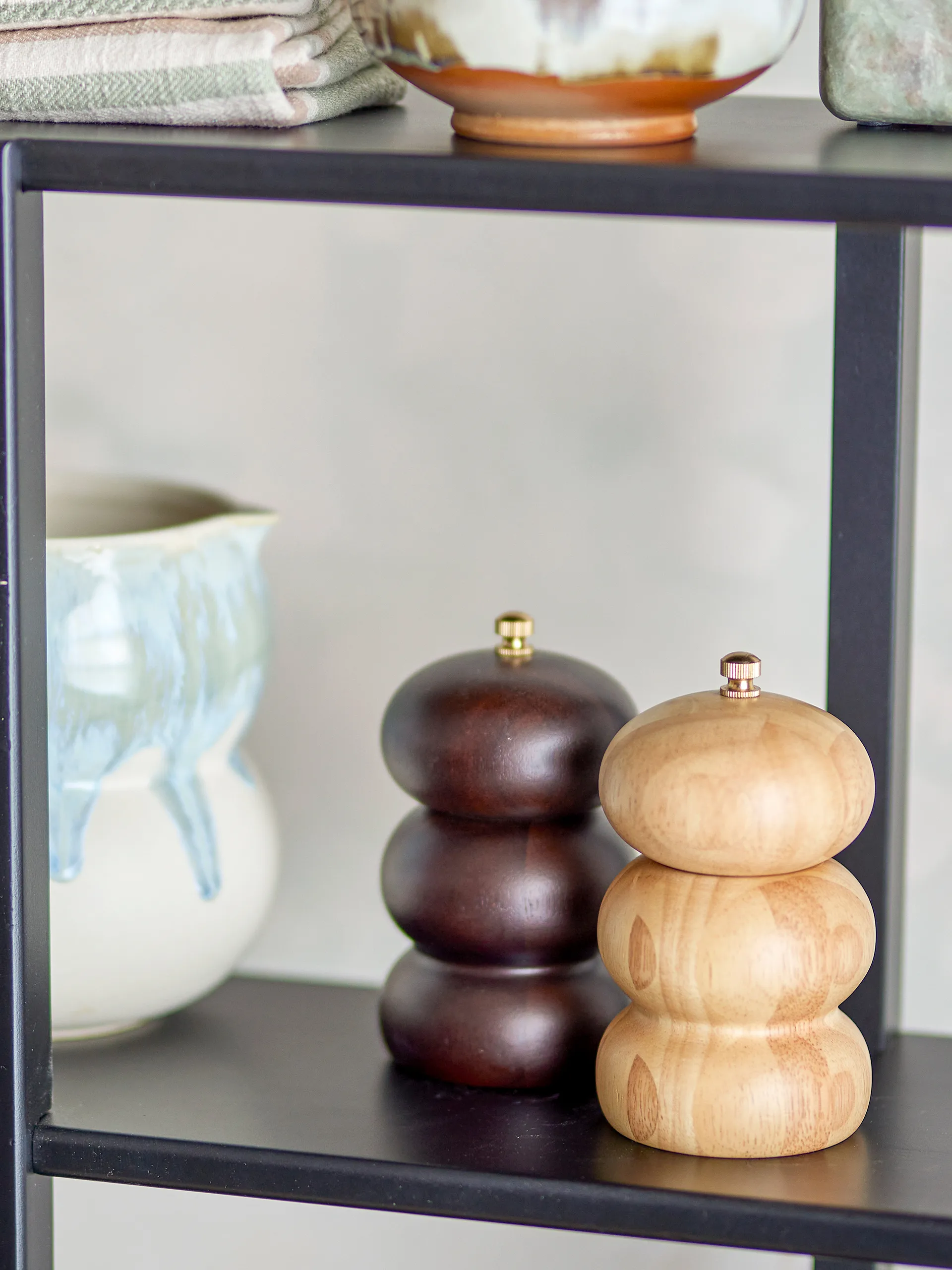 Macina sale e pepe Marge 2-delar, Natur Bloomingville