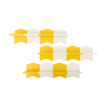 Mensola Bubbi 80x22,5 cm - Giallo - Bloomingville