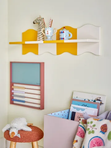 Mensola Bubbi 80x22,5 cm - Giallo - Bloomingville