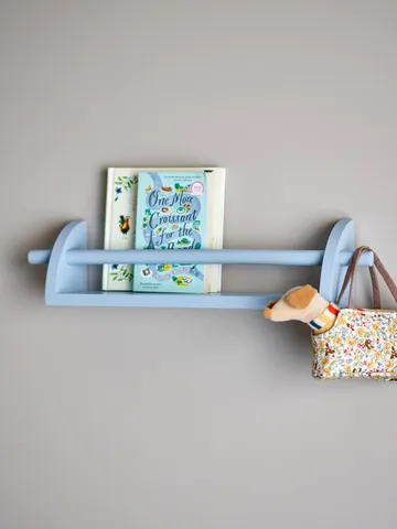 Mensola da parete Mingus 14x60 cm - Blu - Bloomingville
