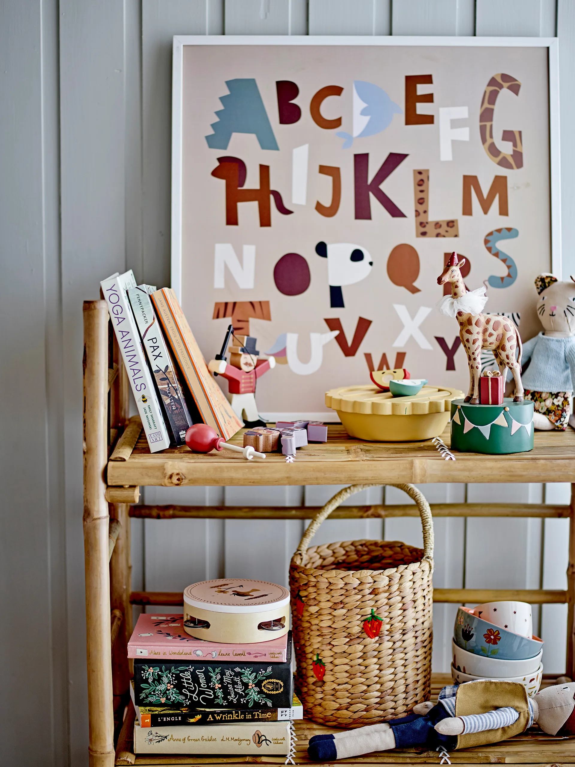 Mensola Zep 66x105 cm, Bambù Bloomingville