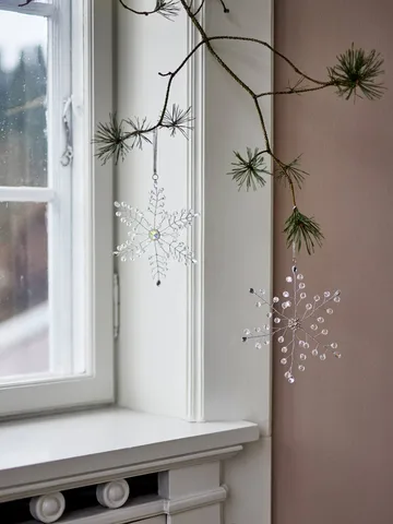 Miku ornamento natalizio - Trasparente, 2 pezzi, 17 cm - Bloomingville