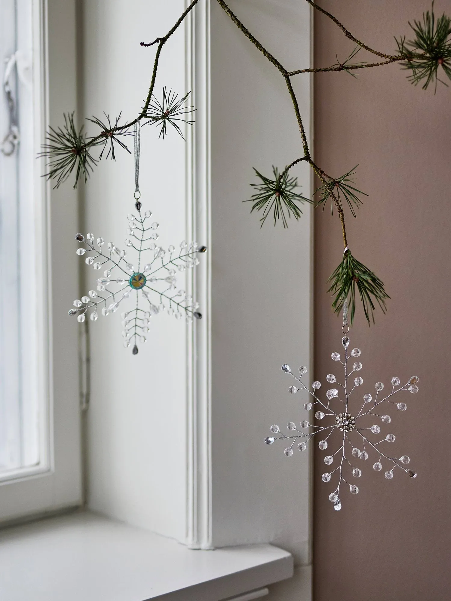 Miku ornamento natalizio, Trasparente, 2 pezzi, 17 cm Bloomingville