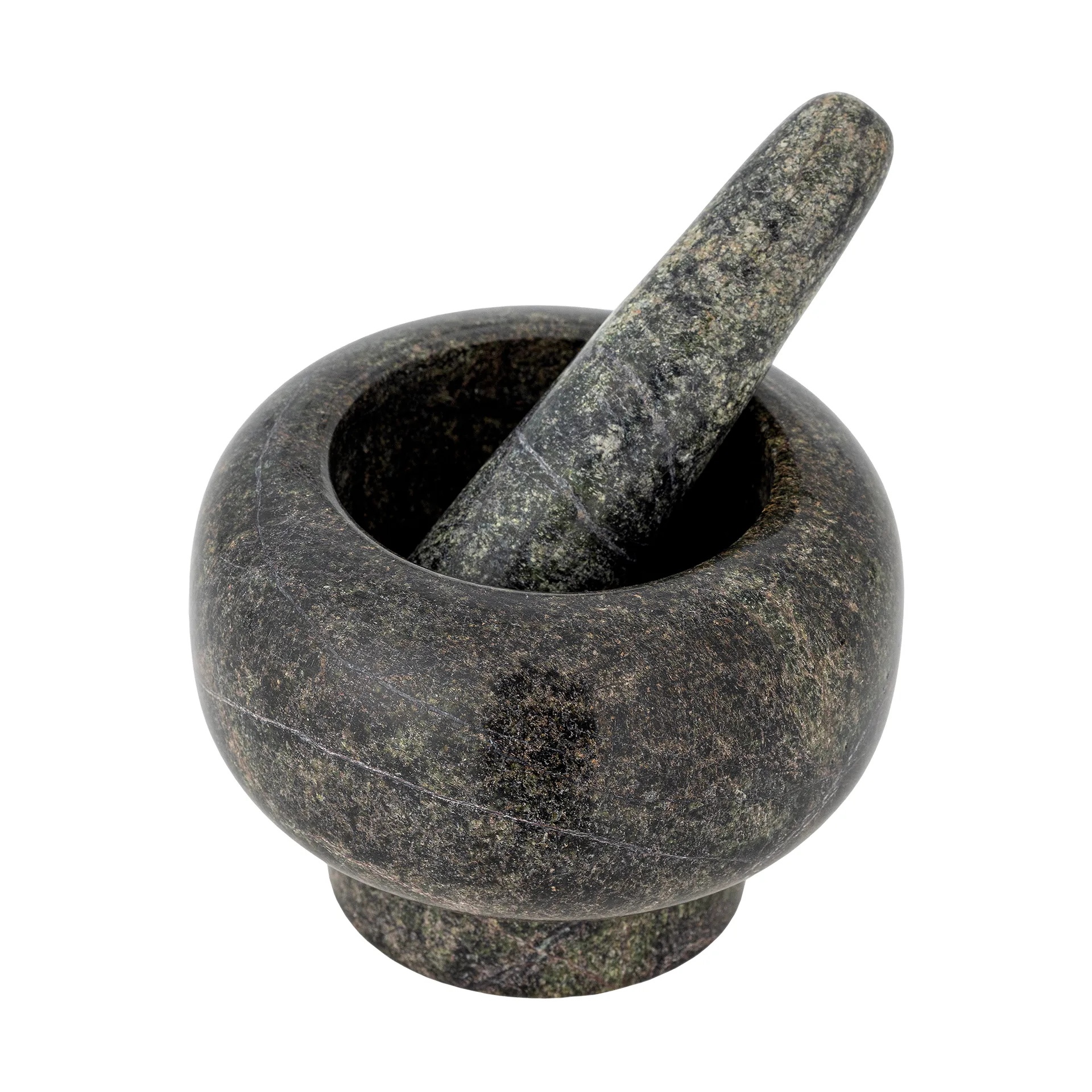 Mortaio con pestello Arazo Ø12,5 cm, Verde Bloomingville