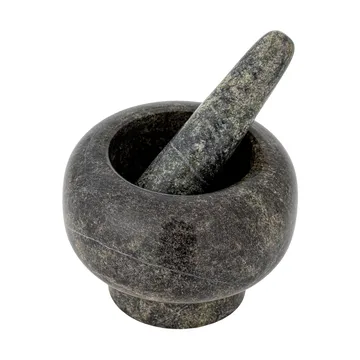 Mortaio con pestello Arazo Ø12,5 cm - Verde - Bloomingville