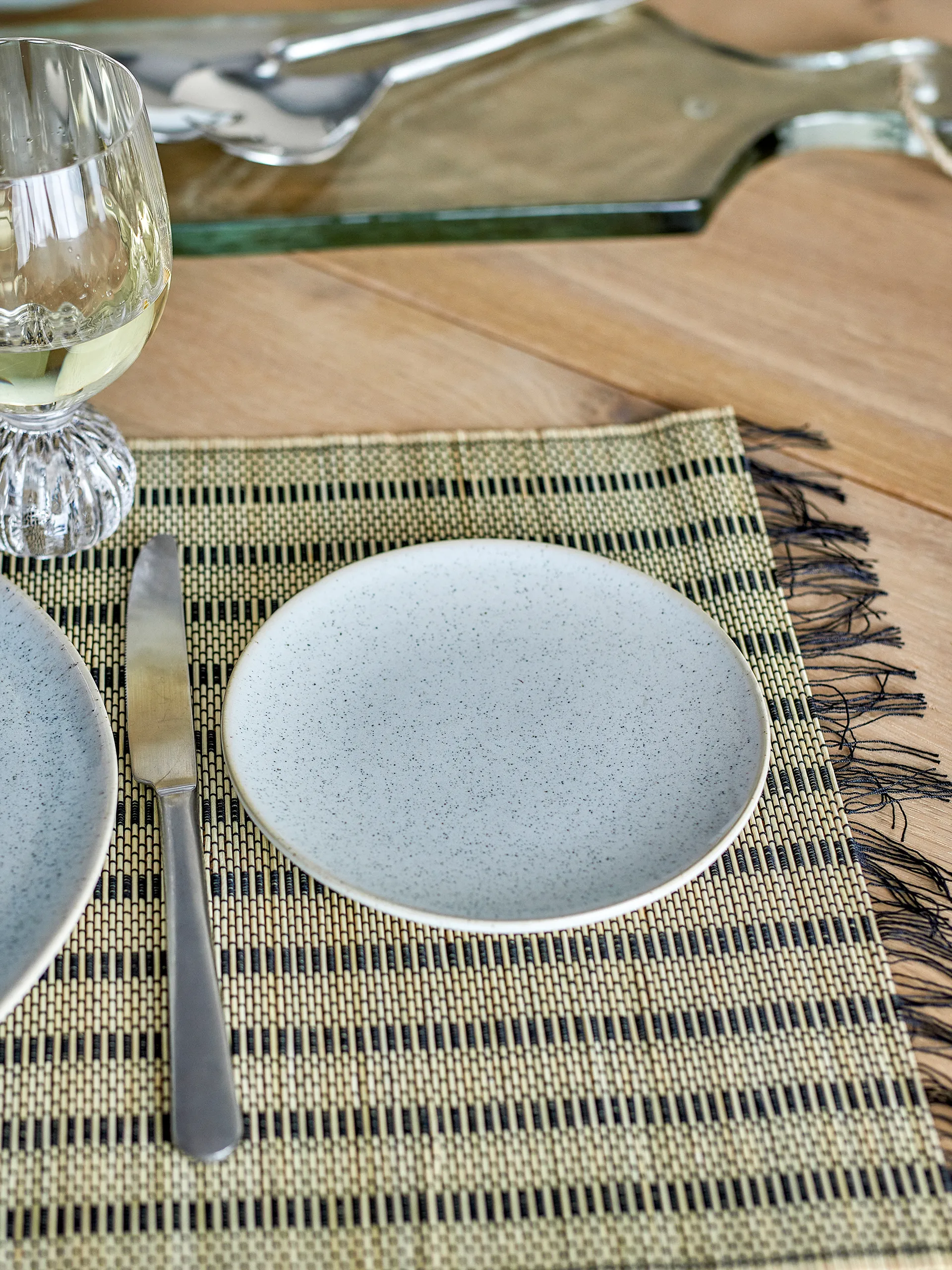 Piattino Addison Ø16 cm, Bianco Bloomingville