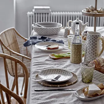 Piattino da portata Elsa 24x36 cm - grigio - Bloomingville