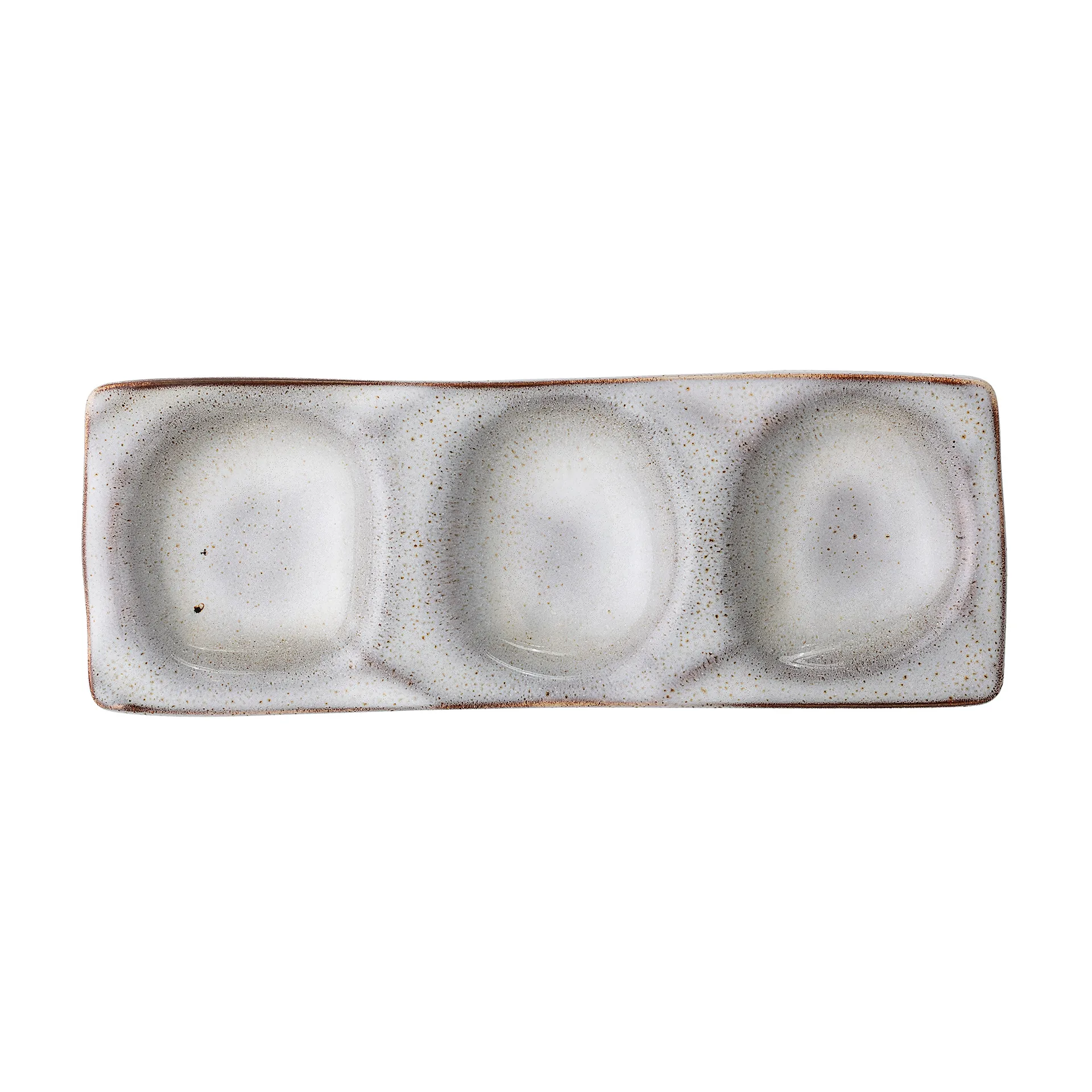 Piattino da portata Sandrine 13x36 cm, grigio chiaro Bloomingville