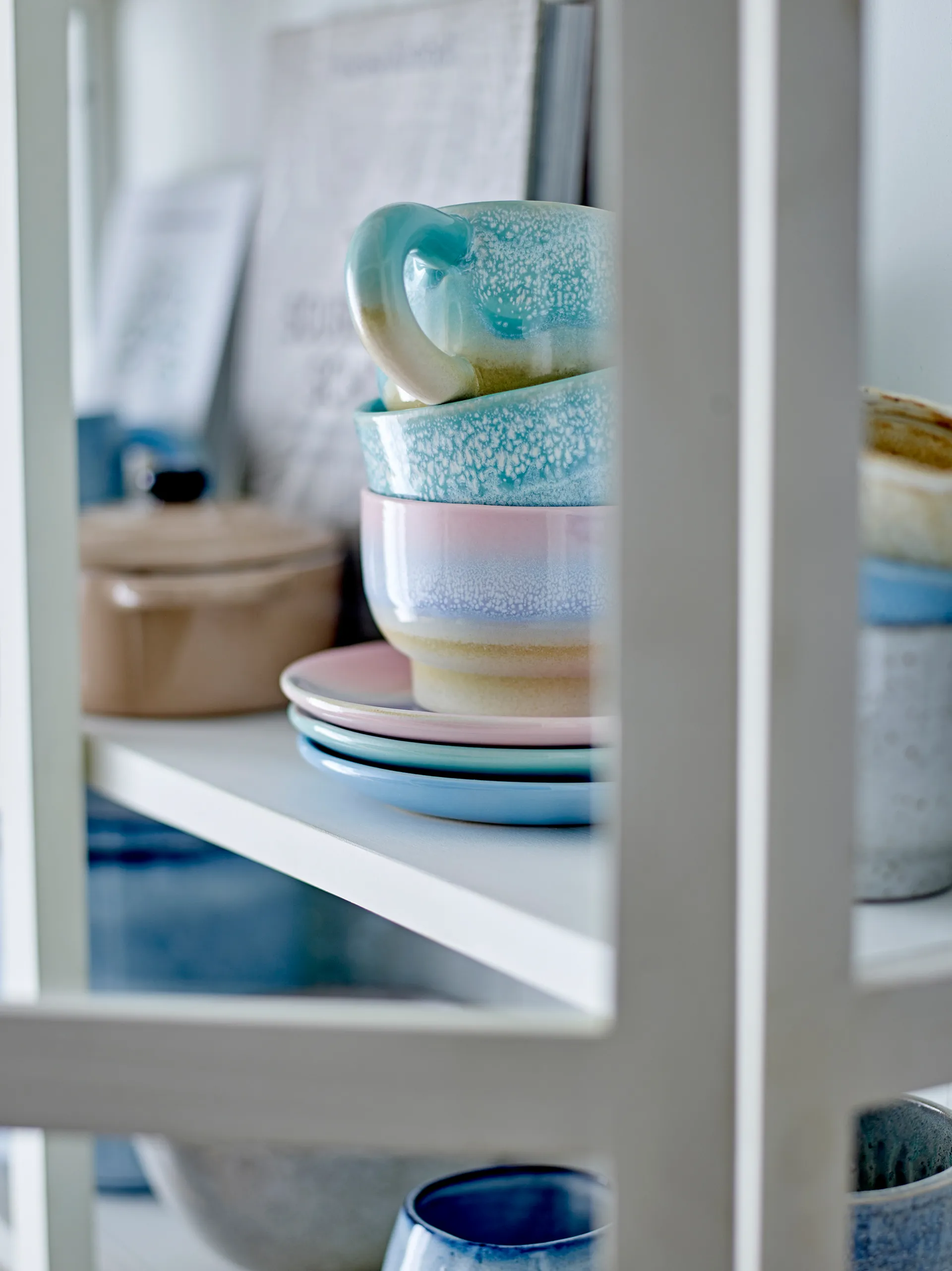 Piattino Safie, Ø 15 cm, Blu Bloomingville