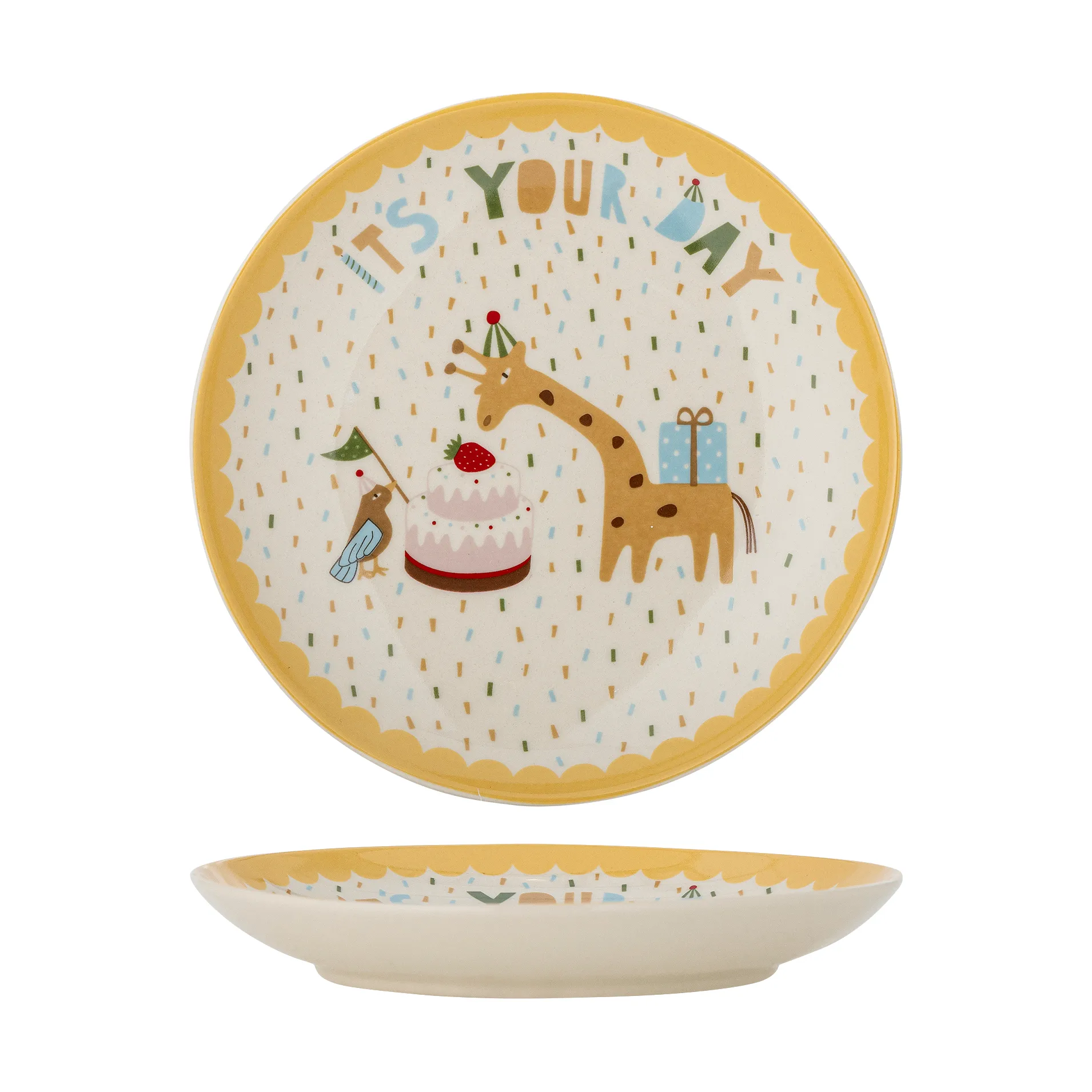 Piatto Celebrate Ø16 cm, Giallo Bloomingville