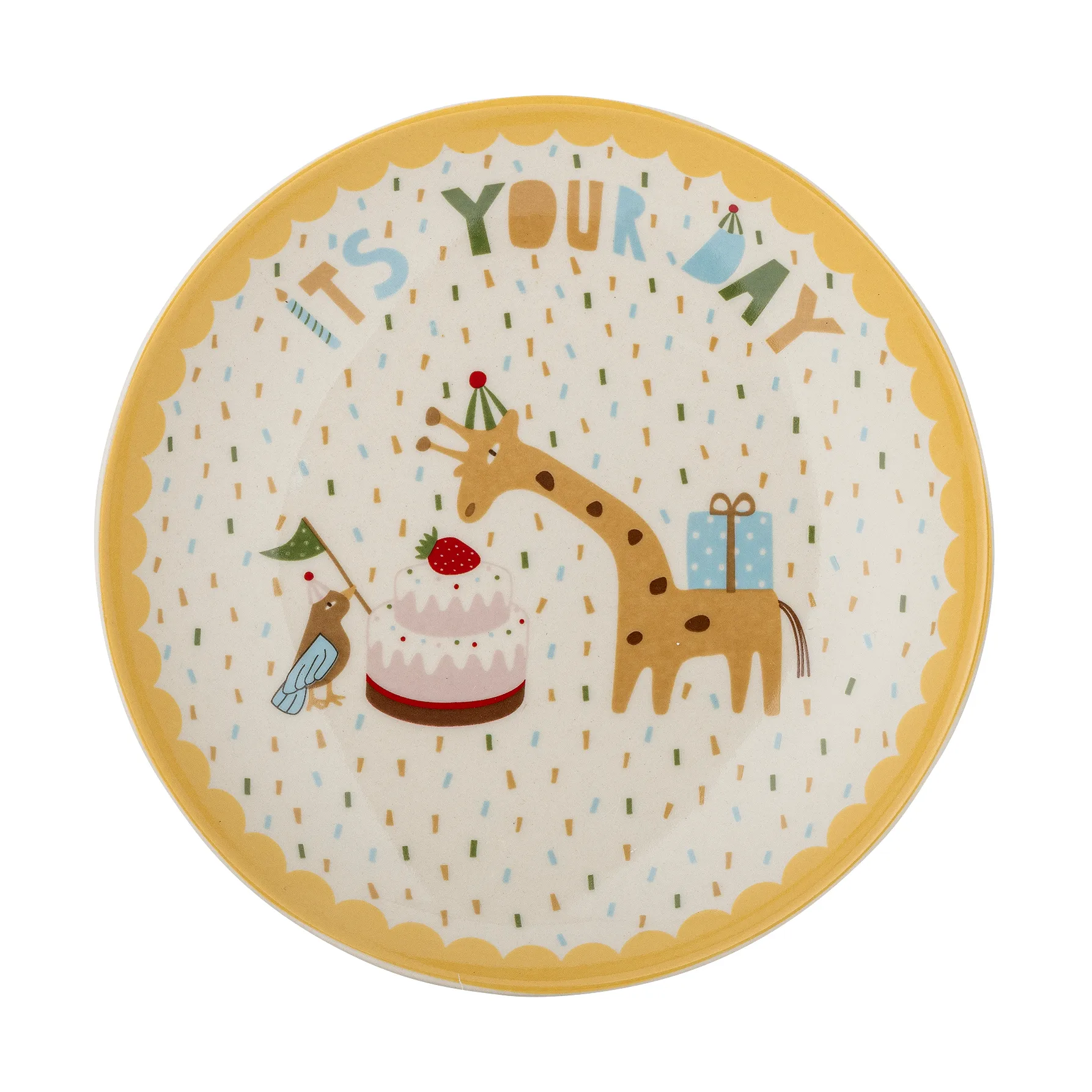 Piatto Celebrate Ø16 cm, Giallo Bloomingville