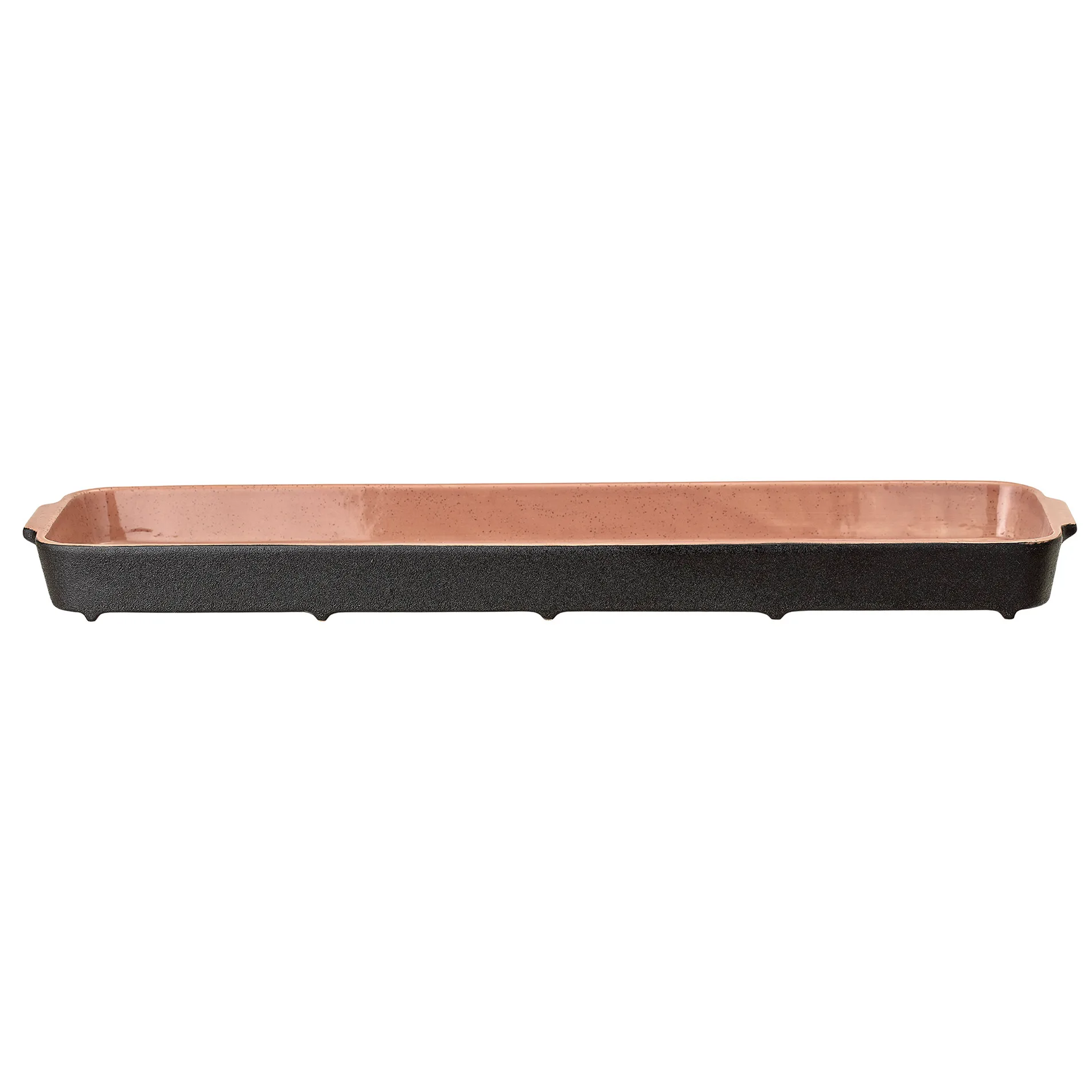 Piatto da portata Sienna, Arancione-nero Bloomingville