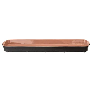Piatto da portata Sienna - Arancione-nero - Bloomingville