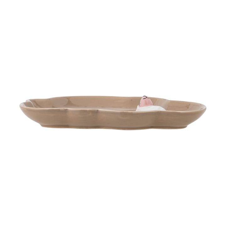 Piatto Dolly 14x20 cm, Marrone Bloomingville