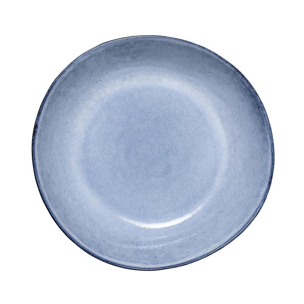 Piatto fondo Sandrine, blu Bloomingville