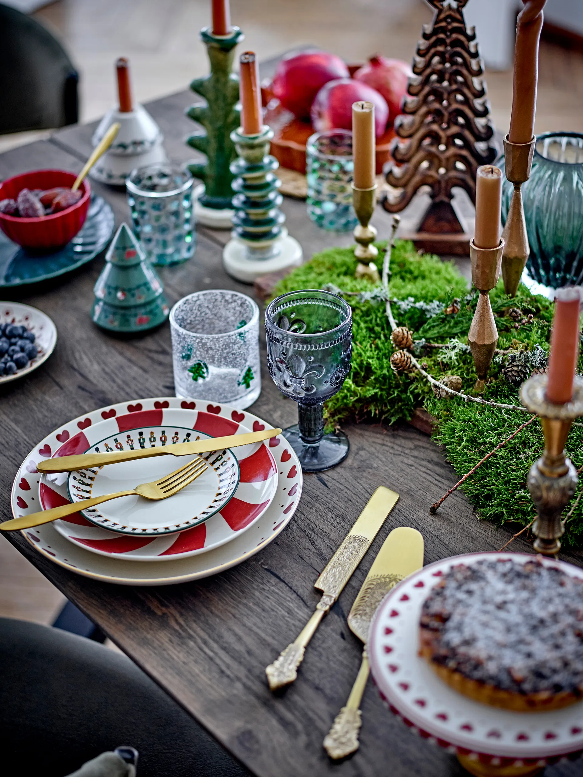 Piatto Jolly Ø26 cm, Rosso Bloomingville