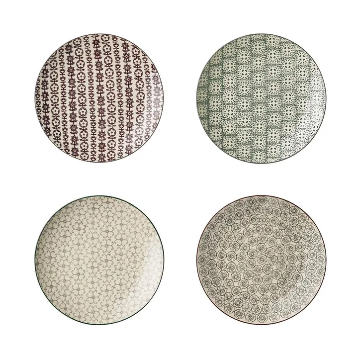 Piatto Karine 4 pezzi Ø 20 cm - Bloomingville