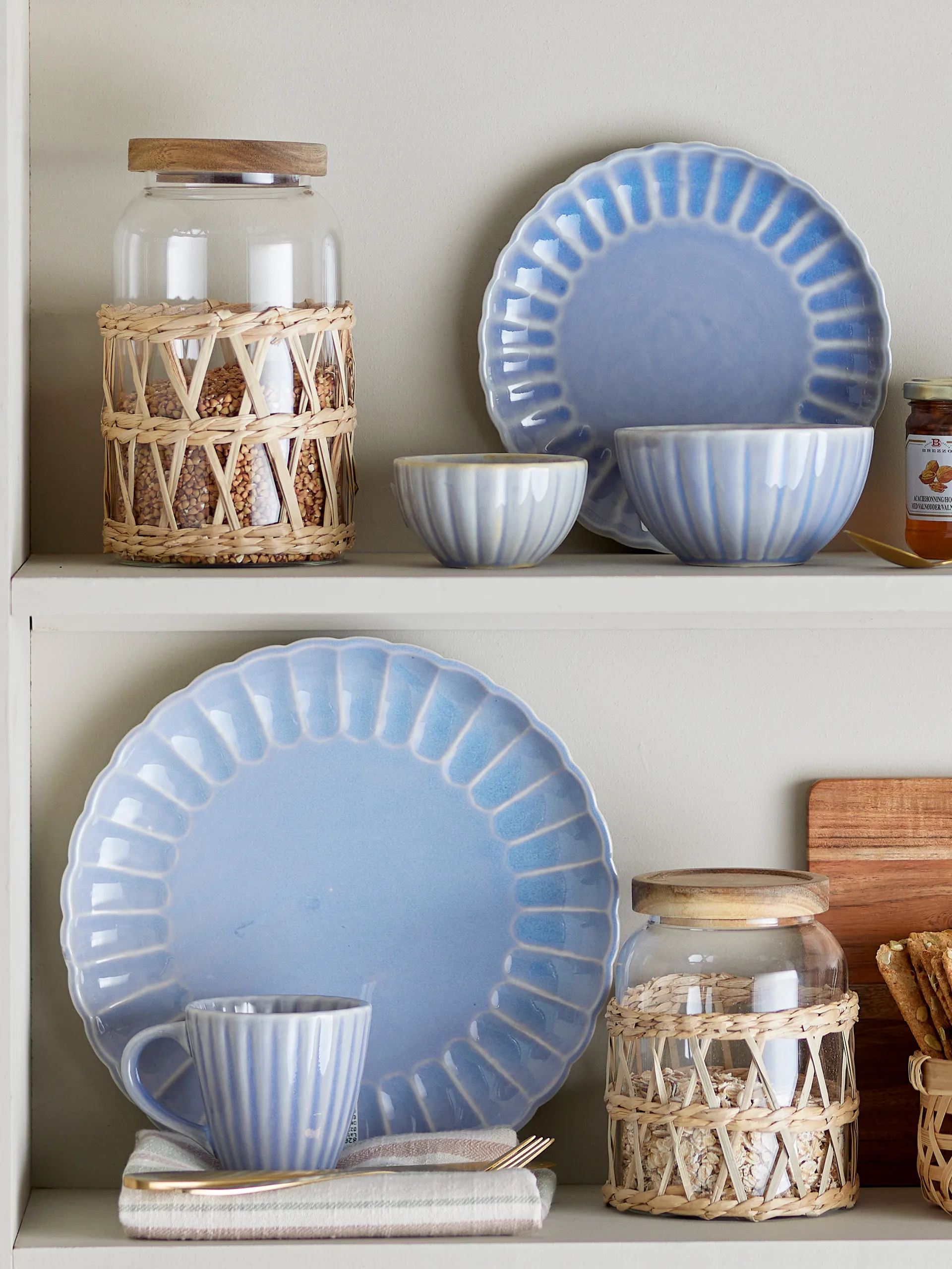 Piatto Latina Ø27 cm, Azzurro Bloomingville