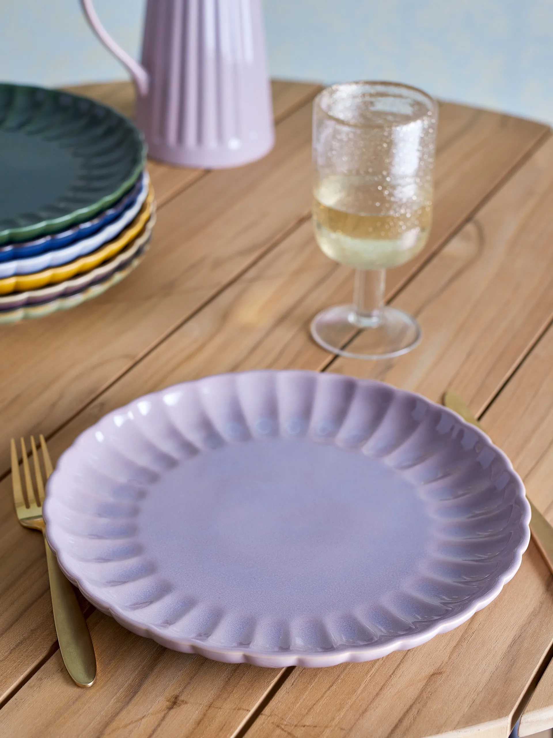 Piatto Latina Ø27 cm, Rosa Bloomingville