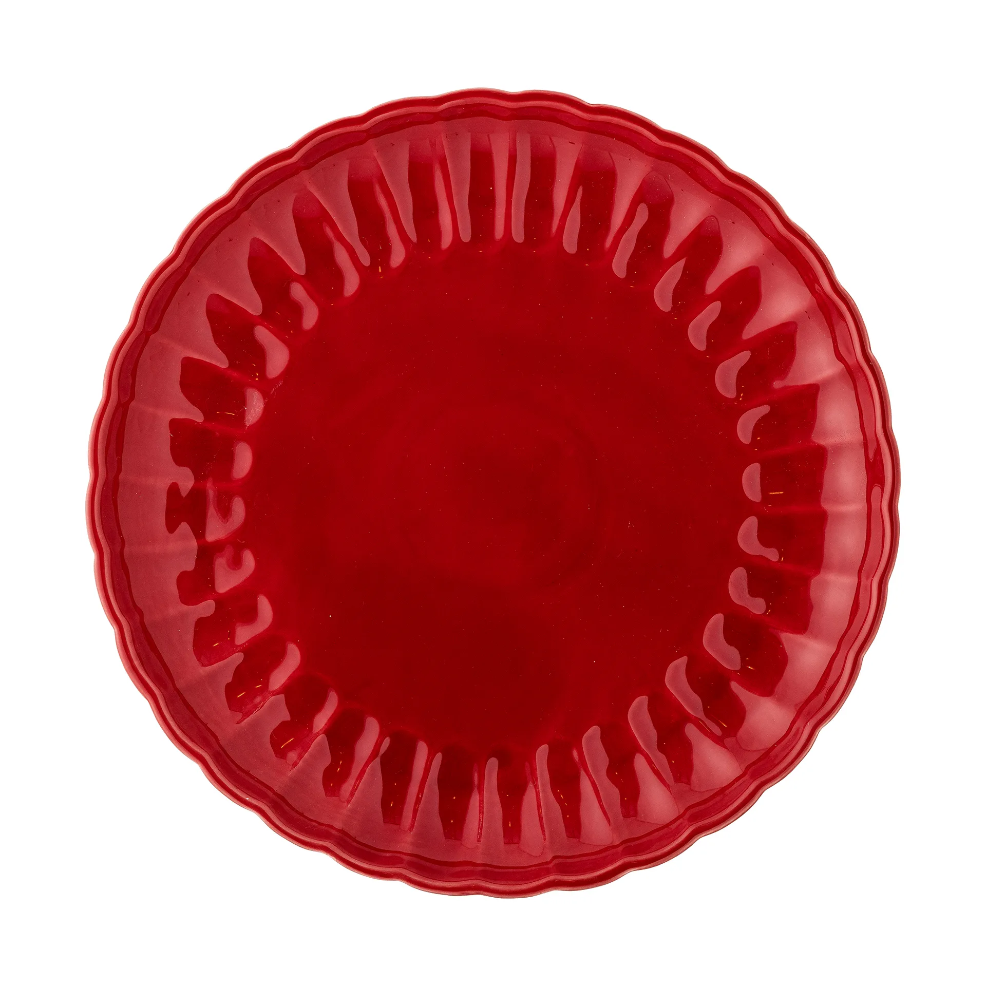 Piatto Latina Ø27 cm, Rosso Bloomingville