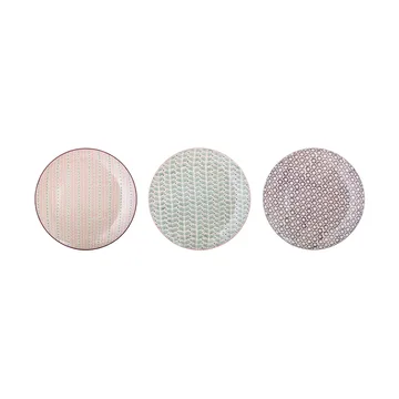 Piatto Maya 28 cm 3 pezzi multicolore - Bloomingville