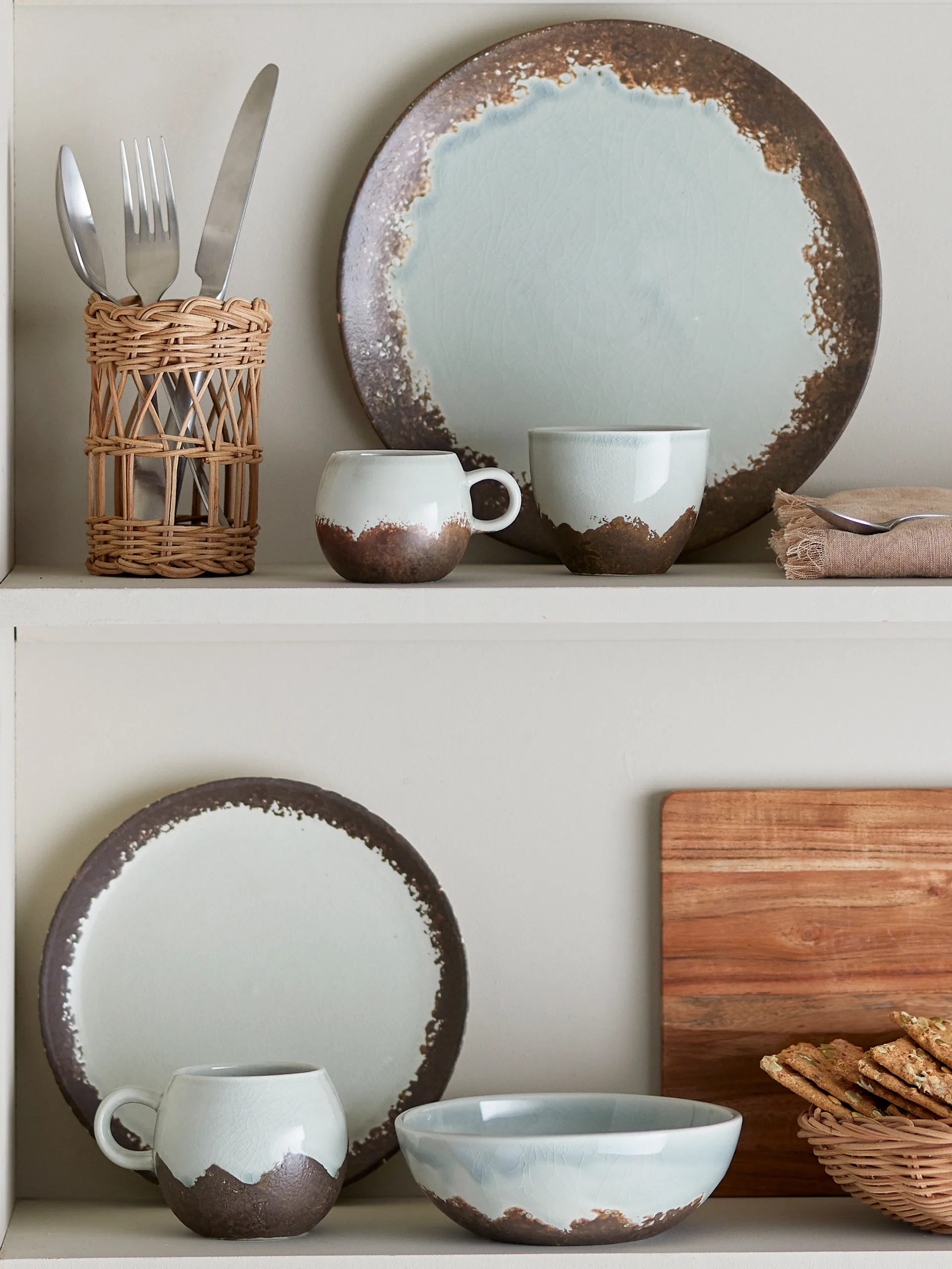 Piatto Paula Ø26,5 cm, Marrone Bloomingville