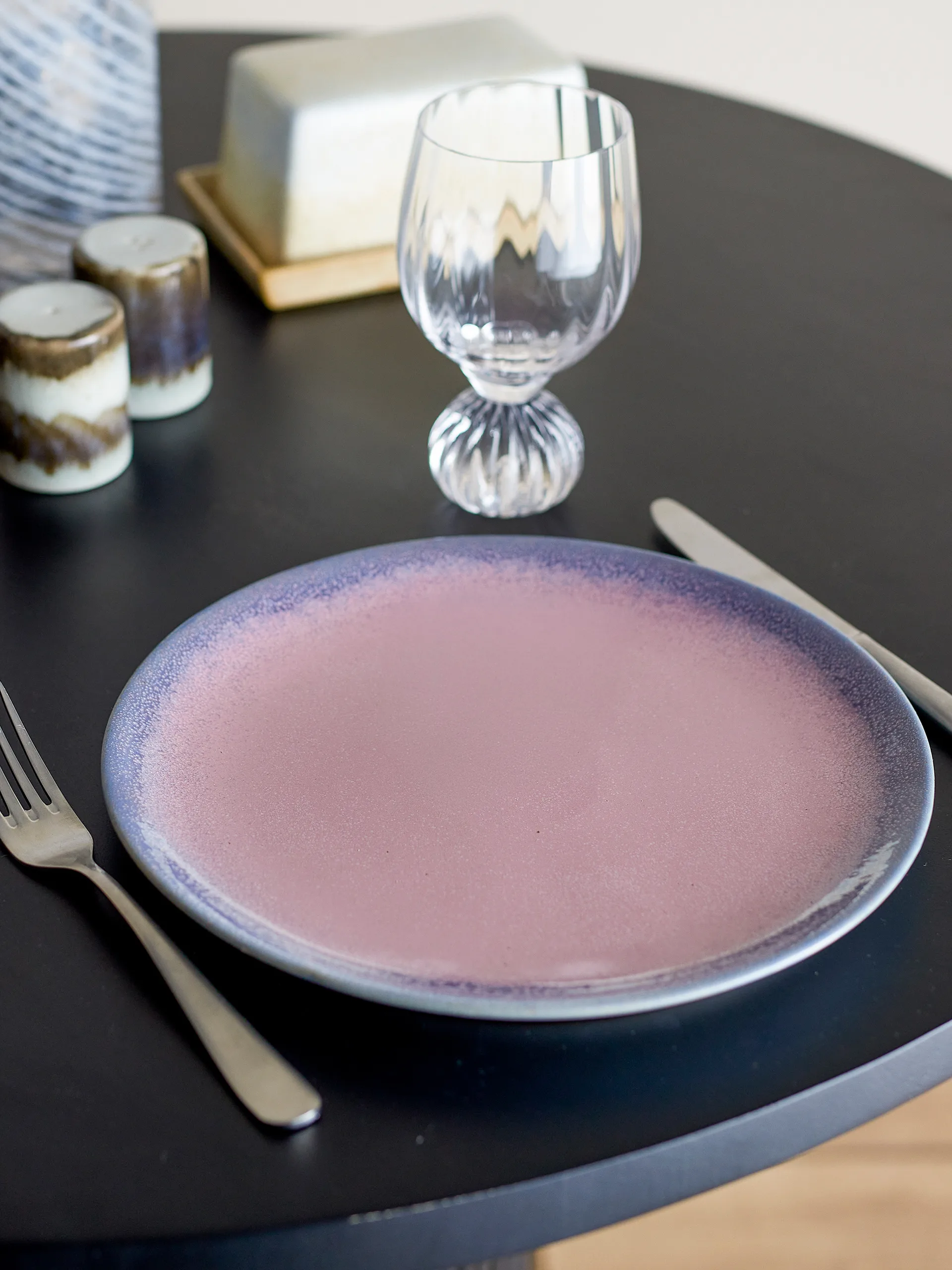 Piatto Paula Ø26,5 cm, Rosa Bloomingville