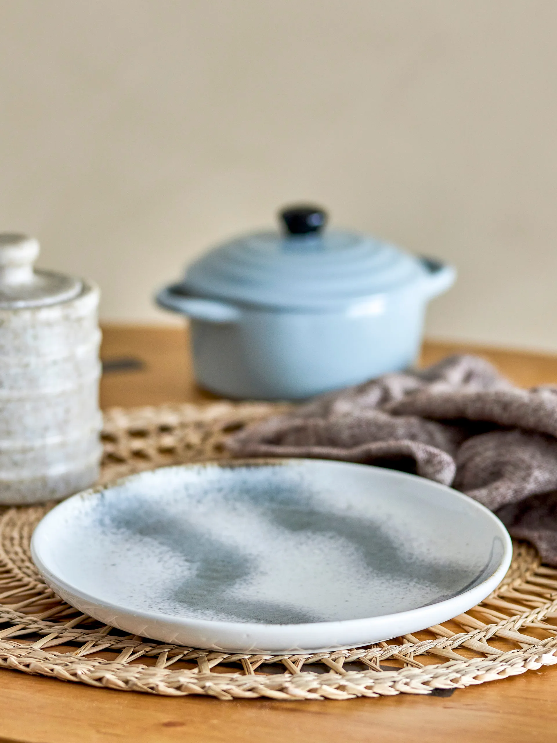 Piatto piccolo Paula Ø20 cm, Grey Bloomingville