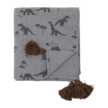 Plaid Bongo 130x160 cm - Blu - Bloomingville