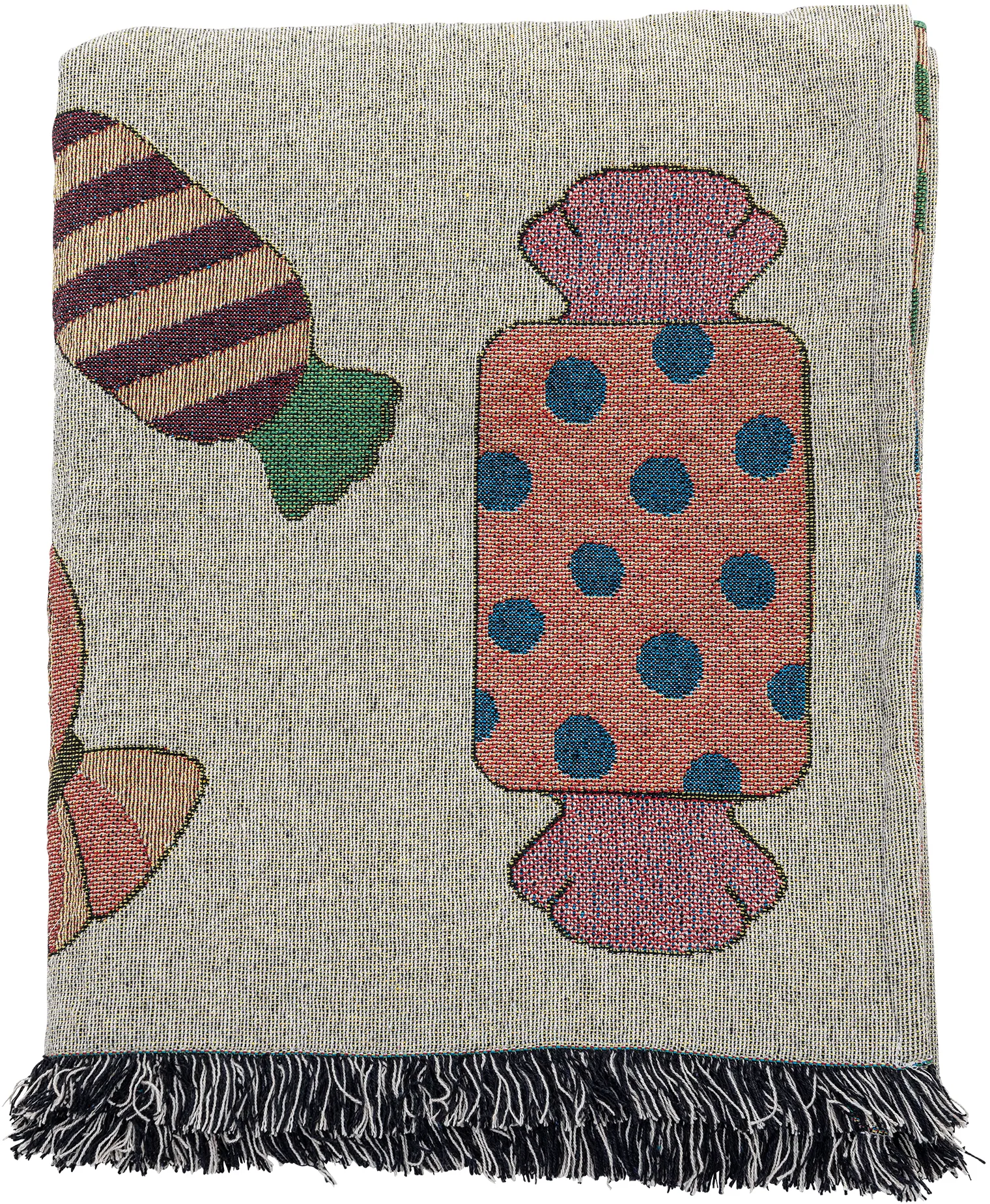 Plaid Caramella 130x150 cm, Naturale Bloomingville