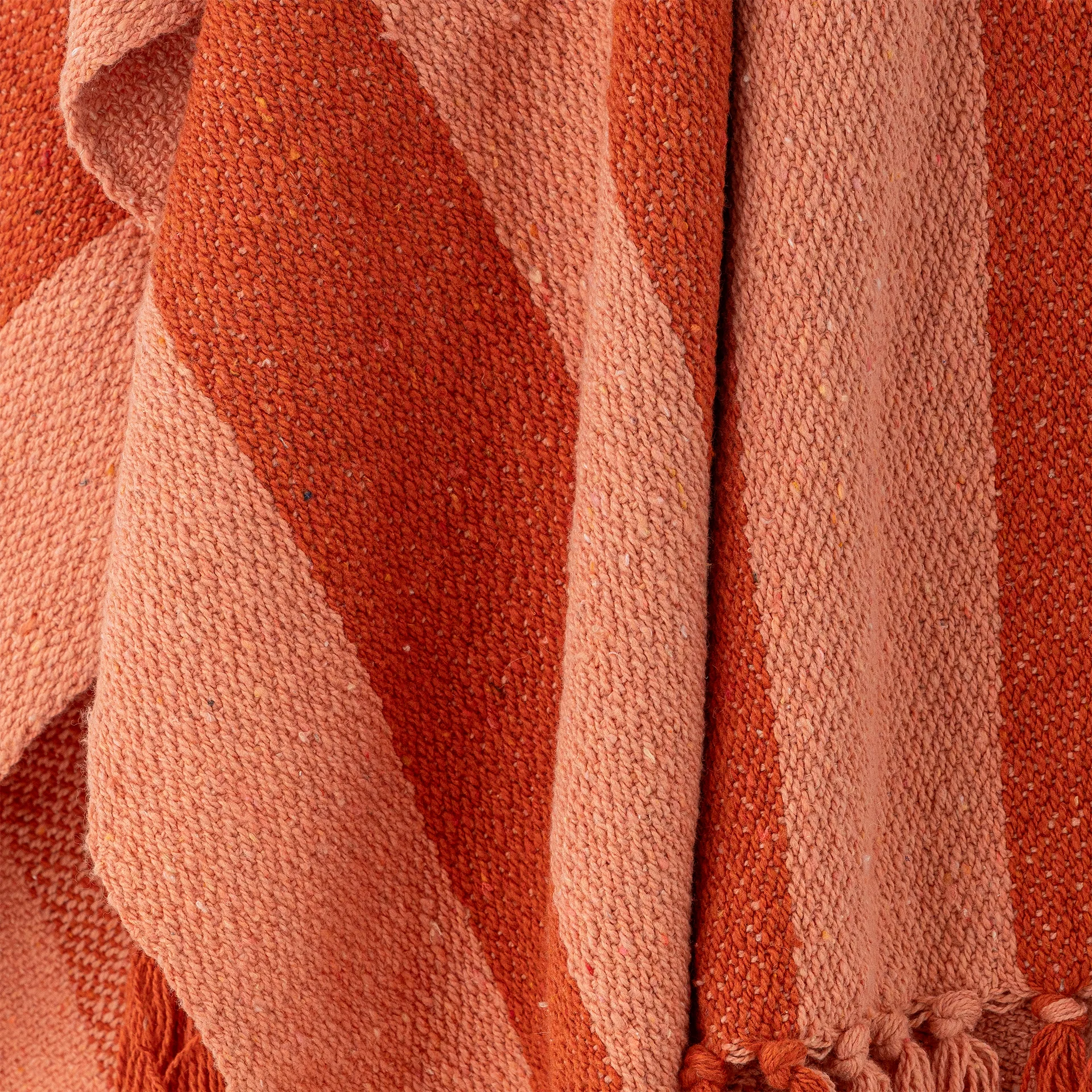 Plaid Frello 130x160 cm, Arancio Bloomingville
