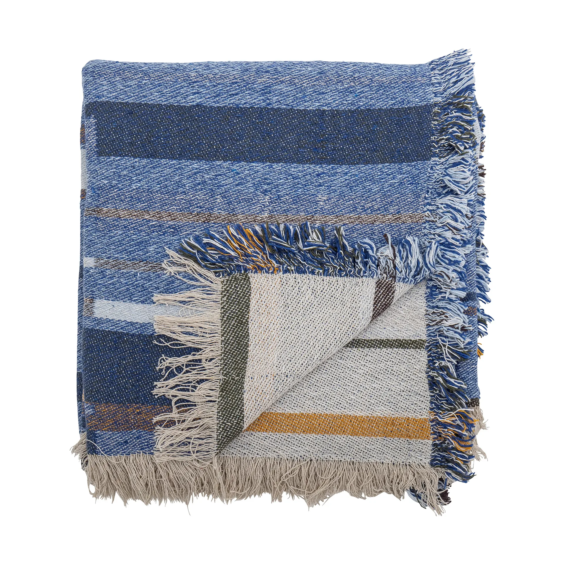 Plaid Toscana 130x160 cm, Blue Bloomingville