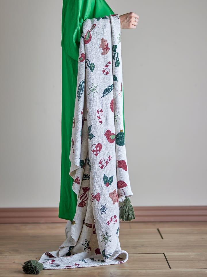 Plaid Yule 130x160 cm, Beige Bloomingville