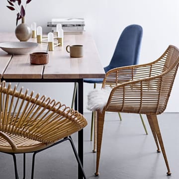 Poltroncina Amira in legno di rattan - Colore naturale - Bloomingville
