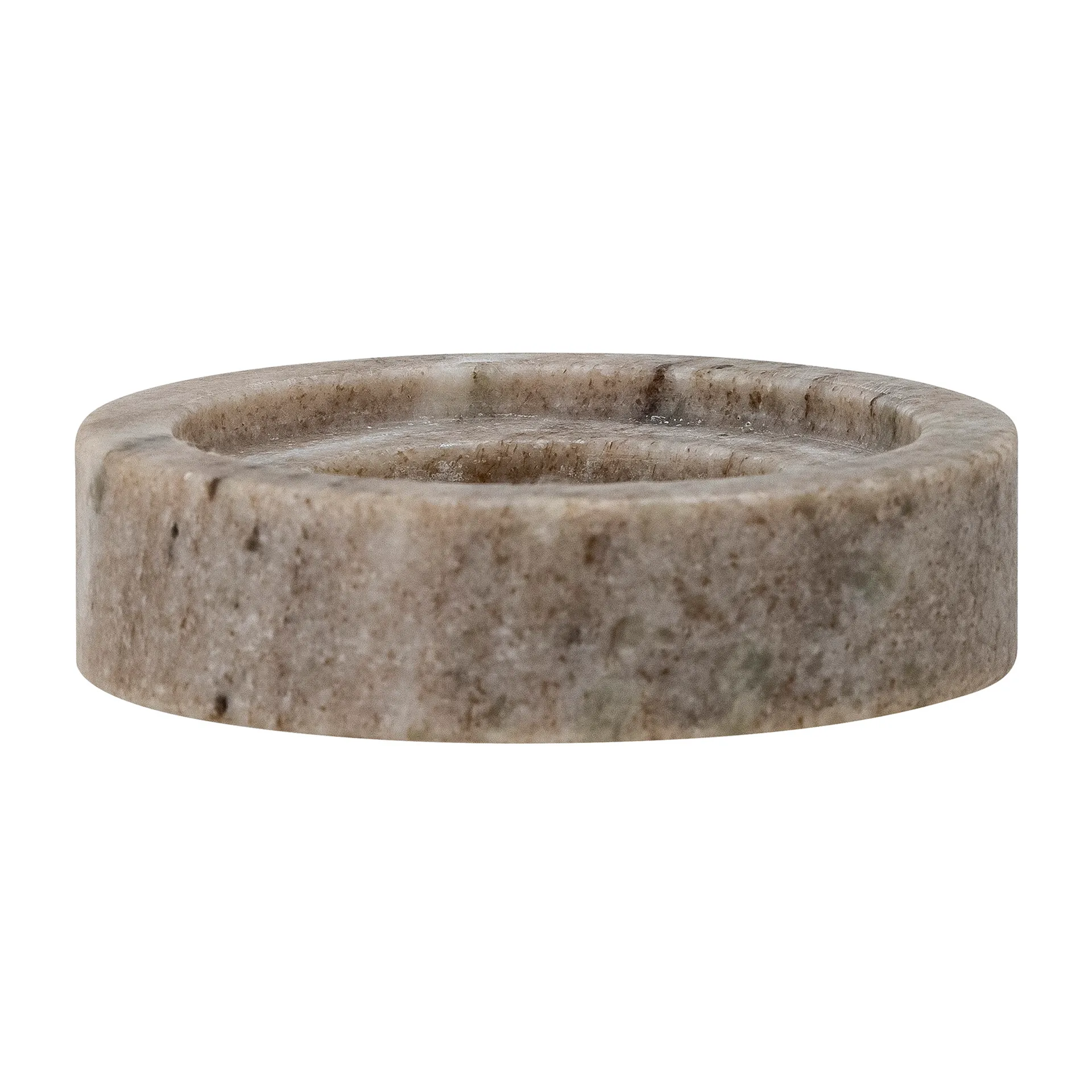 Portacandela Dalin, Ø 10 cm, Marmo verde Bloomingville