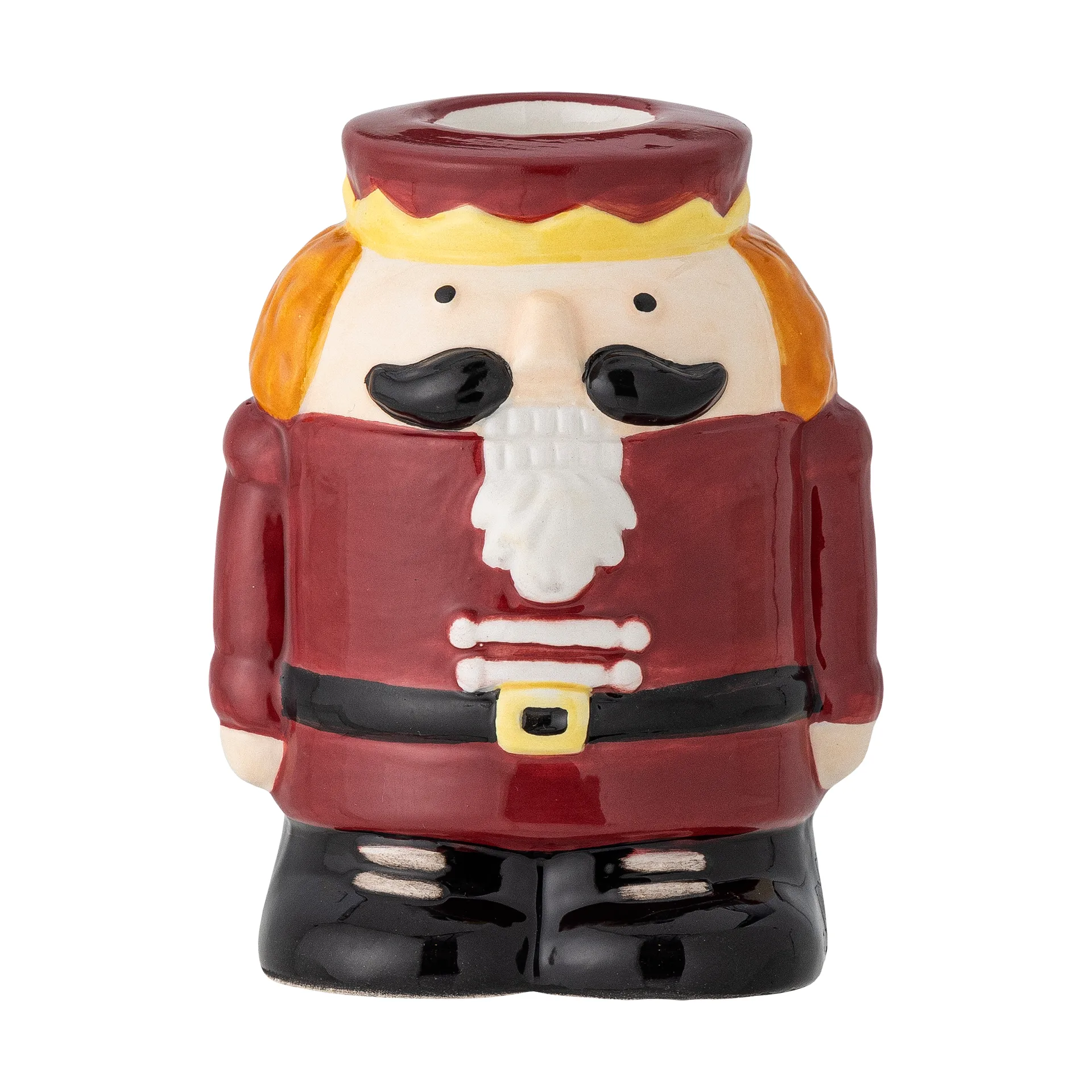 Portacandela Feast 9 cm, Rosso Bloomingville