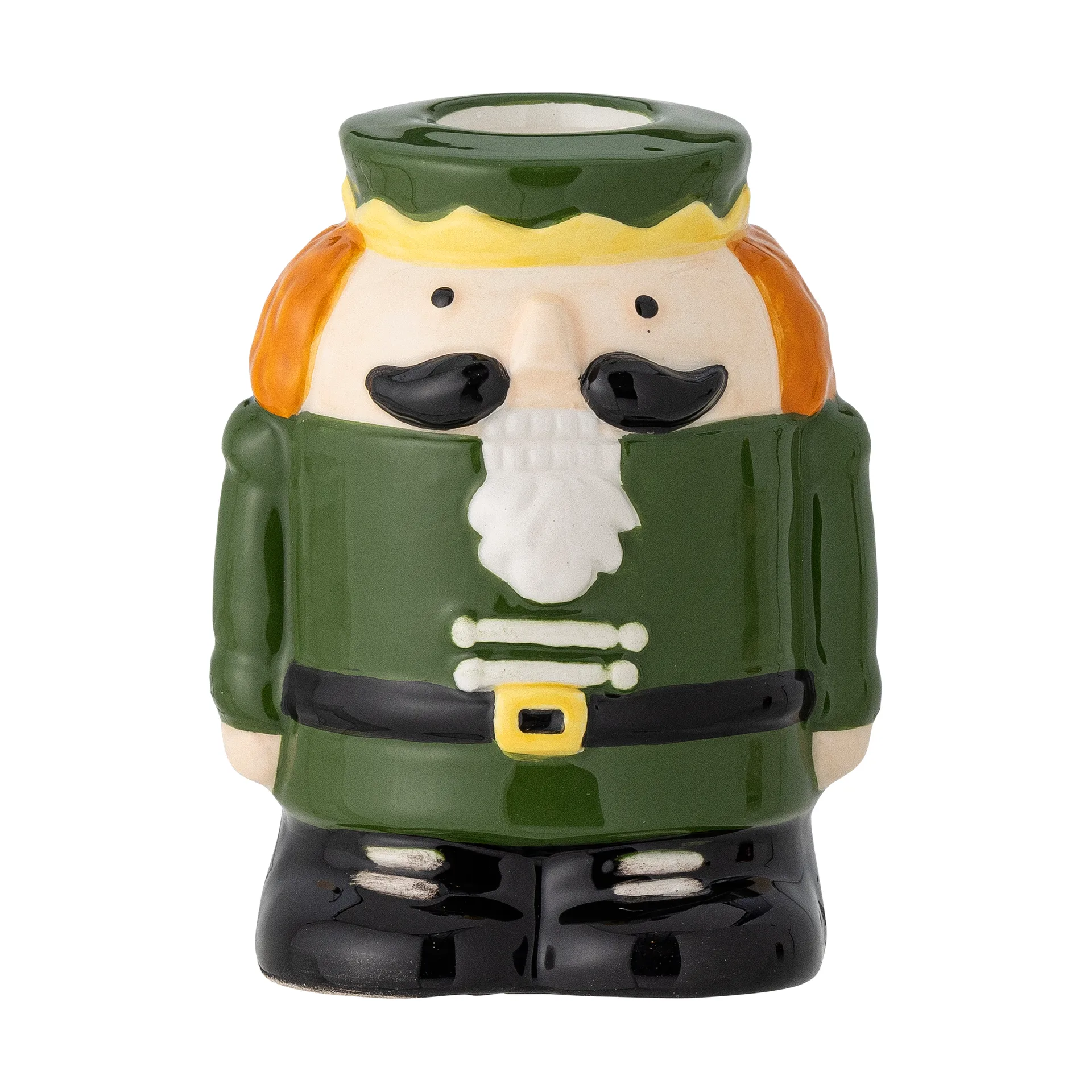 Portacandela Feast 9 cm, Verde Bloomingville