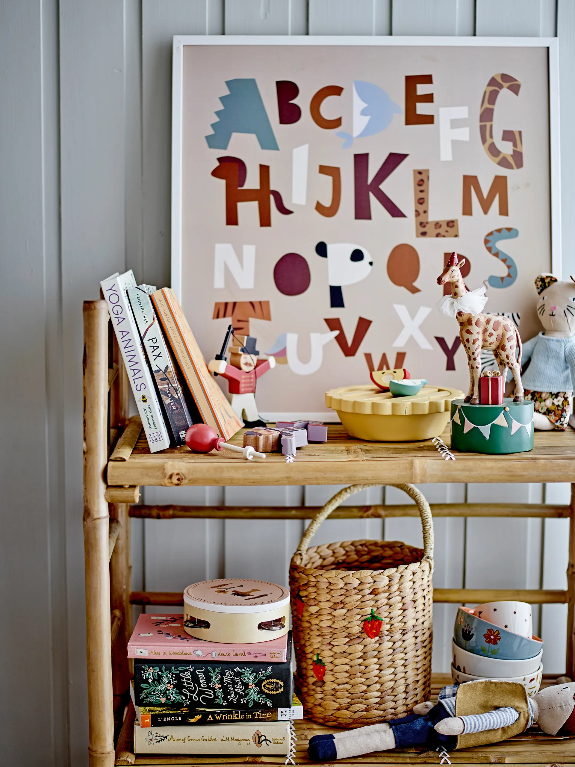 Portacandela Flor da 25 cm, Giraff Bloomingville