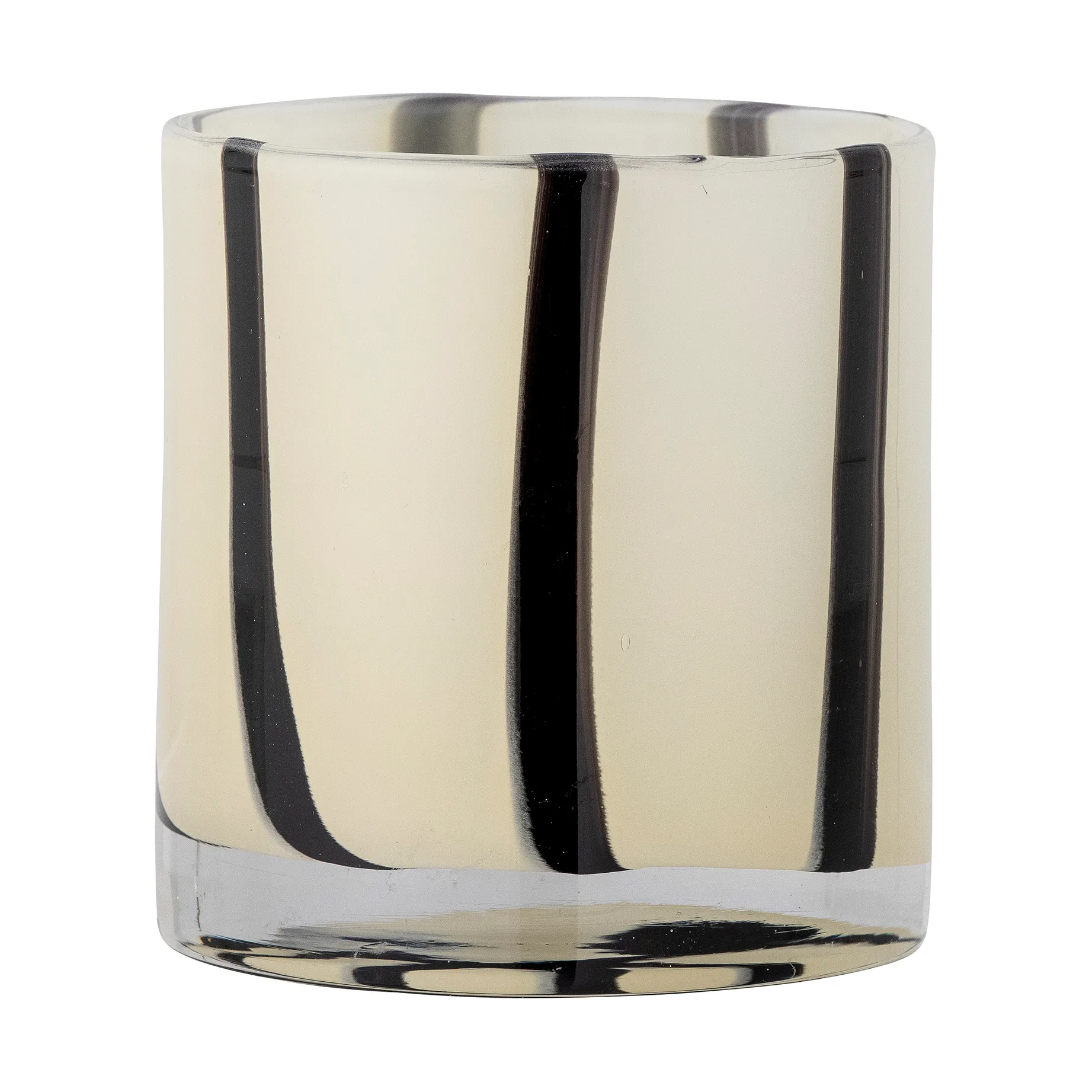 Portacandela Liberty Ø 10 cm, Bianco Bloomingville