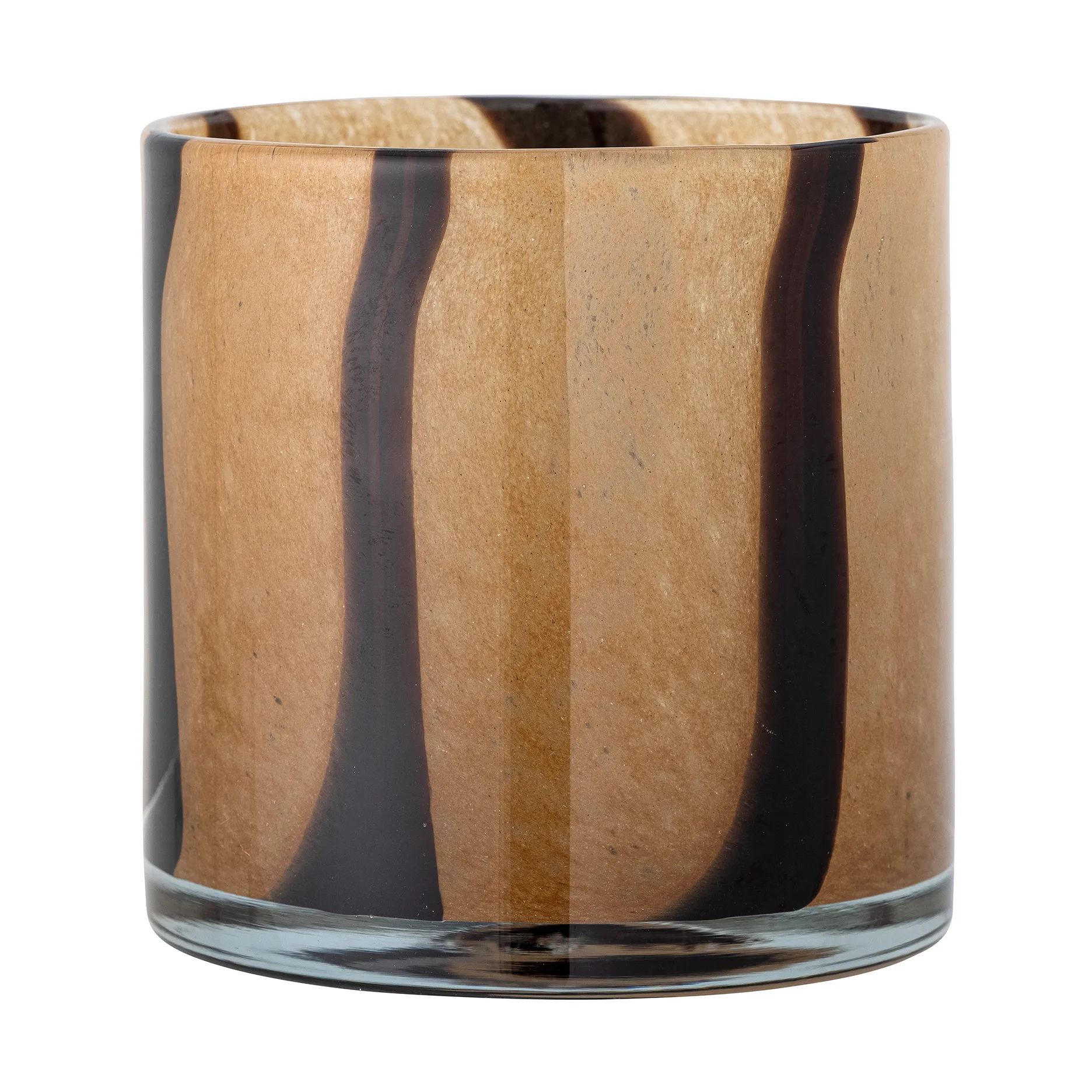 Portacandela Liberty Ø 15 cm, Marrone Bloomingville