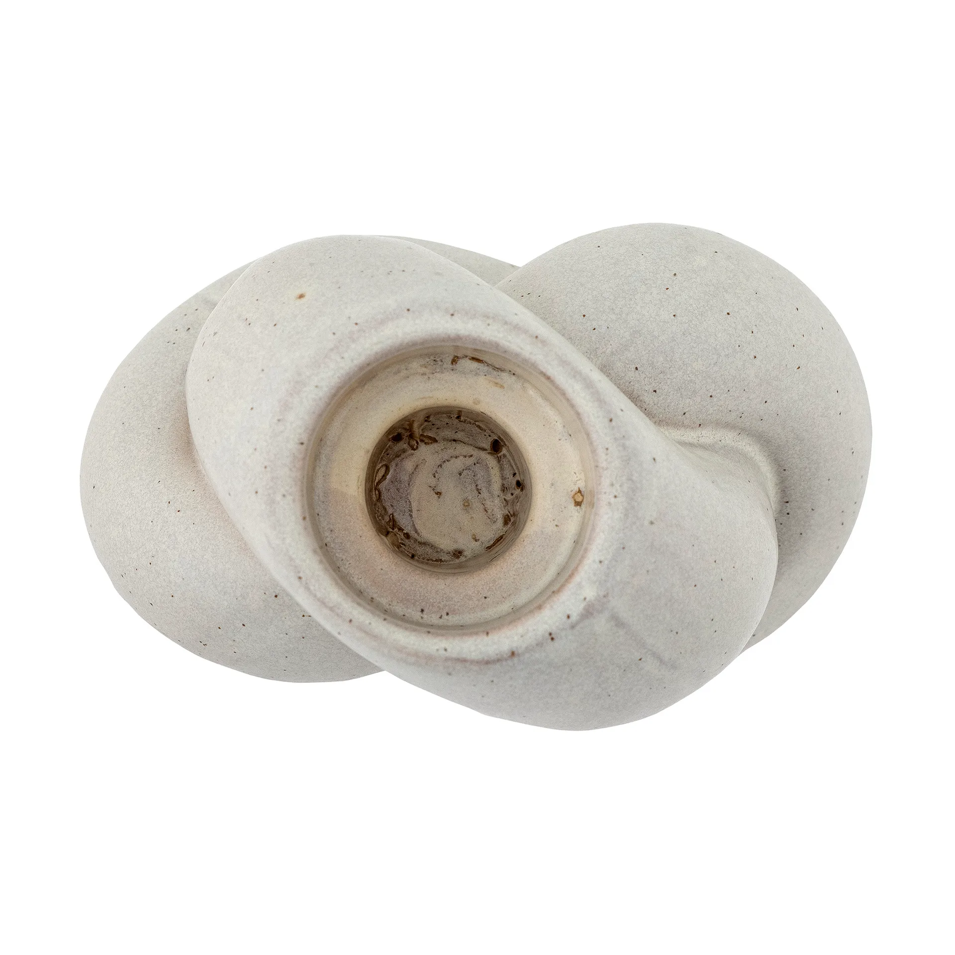 Portacandela Tangle, Bianco Bloomingville