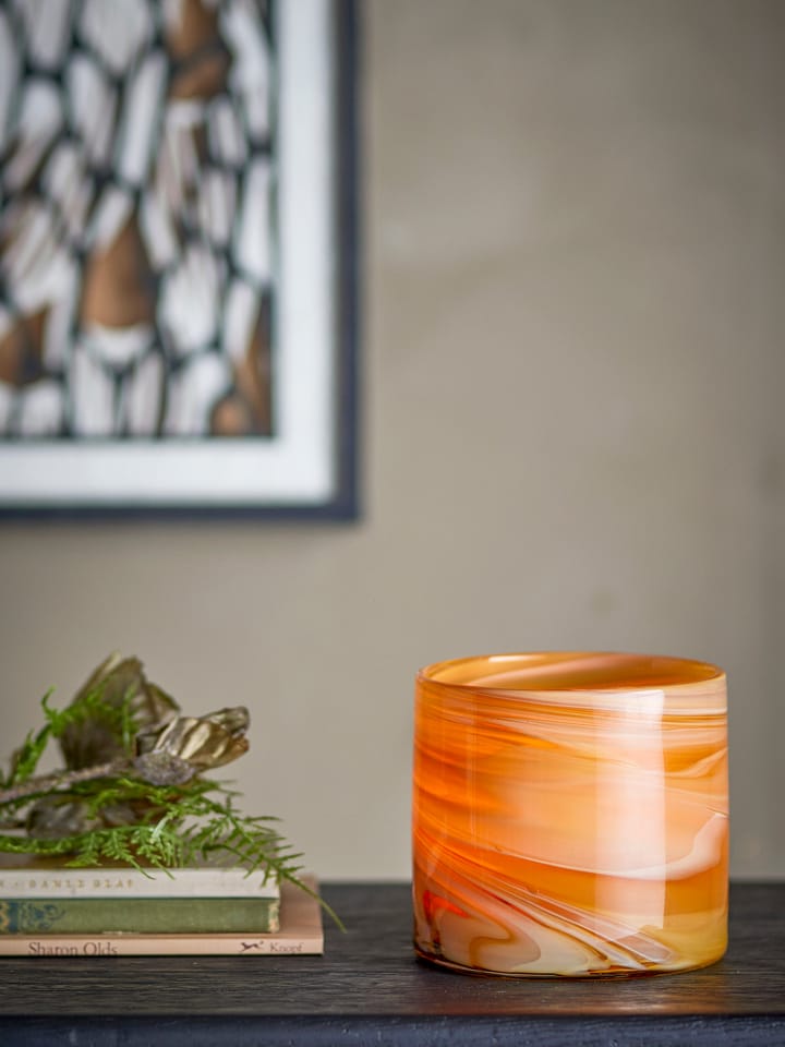 Portacandela votivo Sylas , Arancio Bloomingville
