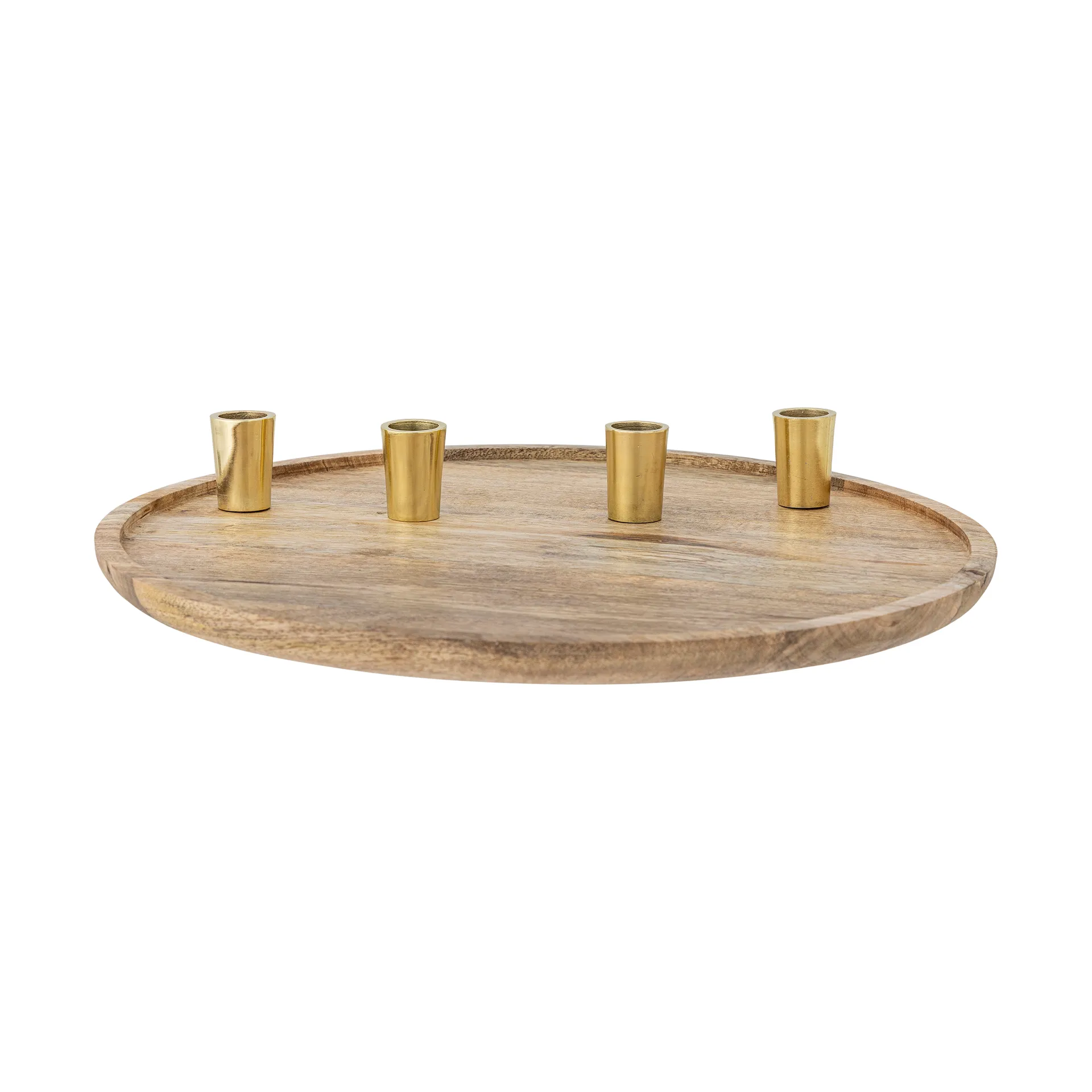 Portacandele dell'Avvento Kanga Ø40 cm, Legno di mango Bloomingville